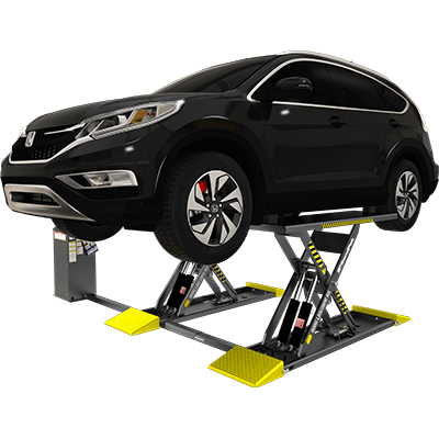 BendPak MDS-6LP Mid-Rise Scissor Lift For Cars 6,000 Lb. Capacity, Open Center, 1-Phase - 5175226