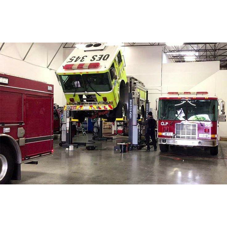 BendPak PCL-18B-8 Portable Mobile Column Lift 144,000 Lb. Capacity, 3-Phase, SET OF 8 - 5175294