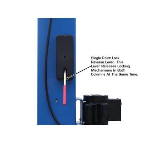 Atlas Automotive Equipment 9OHSC Overhead 2-Post Lift 9,000 lb. Capacity ATEATTD-9OHSC-SS-FPD