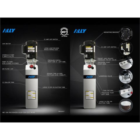 Atlas Automotive Equipment Platinum PVL9BP ALI Certified Baseplate 2-Post Lift 9,000 lb. Capacity ATEAP-PVL9BP-FPD