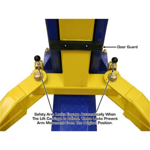 Atlas Automotive Equipment 9KBPX Baseplate 2-Post Lift 9,000 lb. Capacity ATEXH-9KBPX-FPD