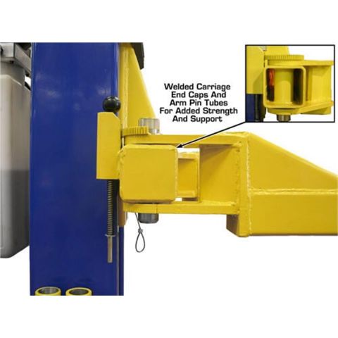 Atlas Automotive Equipment 9KBPX Baseplate 2-Post Lift 9,000 lb. Capacity ATEXH-9KBPX-FPD