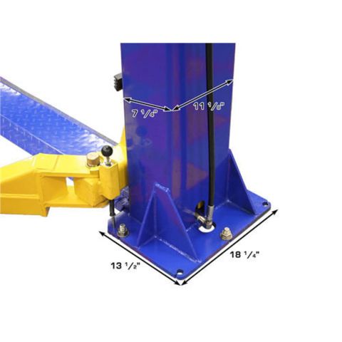 Atlas Automotive Equipment 9KBPX Baseplate 2-Post Lift 9,000 lb. Capacity ATEXH-9KBPX-FPD