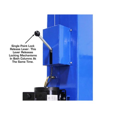 Atlas Automotive Equipment PRO-9D Overhead 2-Post Lift 9,000 lb. Capacity ATEXH-PRO-9D-FPD