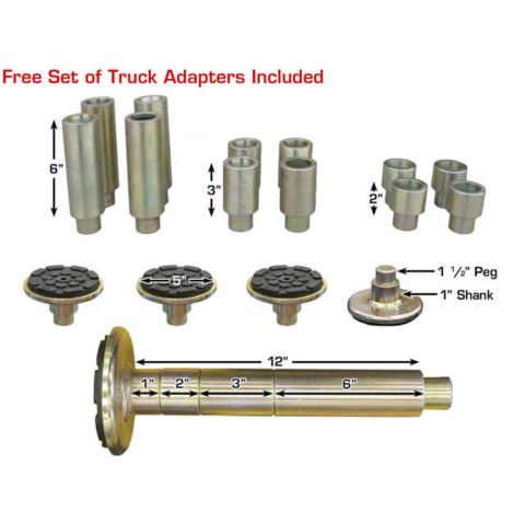 Atlas Automotive Equipment BP8000 Baseplate 2-Post Lift 8,000 lb. Capacity ATEATTD-BP8000-FPD