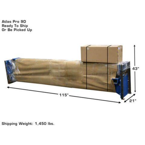 Atlas Automotive Equipment PRO-9D Overhead 2-Post Lift 9,000 lb. Capacity ATEXH-PRO-9D-FPD