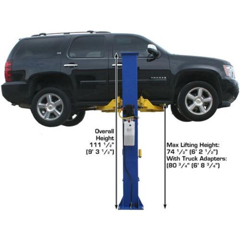 Atlas Automotive Equipment 9KBPX Baseplate 2-Post Lift 9,000 lb. Capacity ATEXH-9KBPX-FPD