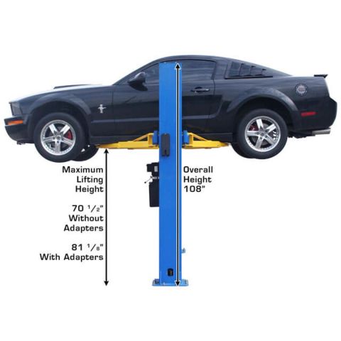 Atlas Automotive Equipment BP8000 Baseplate 2-Post Lift 8,000 lb. Capacity ATEATTD-BP8000-FPD