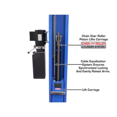 Atlas Automotive Equipment BP8000 Baseplate 2-Post Lift 8,000 lb. Capacity ATEATTD-BP8000-FPD