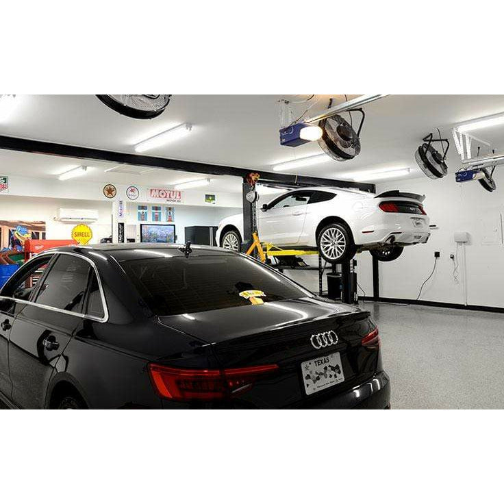 BendPak GP-7LC GrandPrix Series 2-Post Car Lift 7,000 Lb. Capacity, 118.5" OA Height, 68" Lifting Height - 5175996