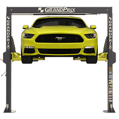 BendPak GP-7LC GrandPrix Series 2-Post Car Lift 7,000 Lb. Capacity, 118.5" OA Height, 68" Lifting Height - 5175996