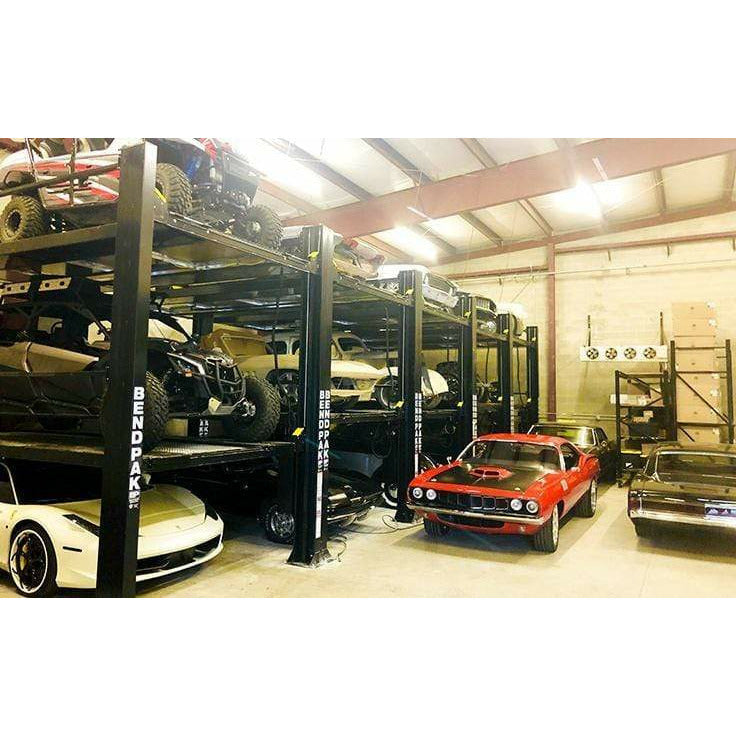 BendPak HD-973PX Tri-Level Parking Lift 9K & 7K Capacity, Extended, High, SPECIAL ORDER -  5175267