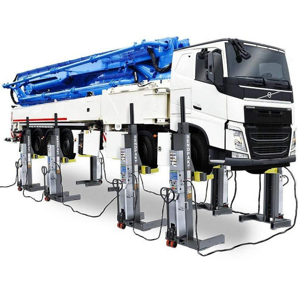 BendPak PCL-18B-8 HIGH VOLTAGE 144,000 Lb. Capacity Mobile Lift System, 3-Phase, SET OF 8 - 5175298