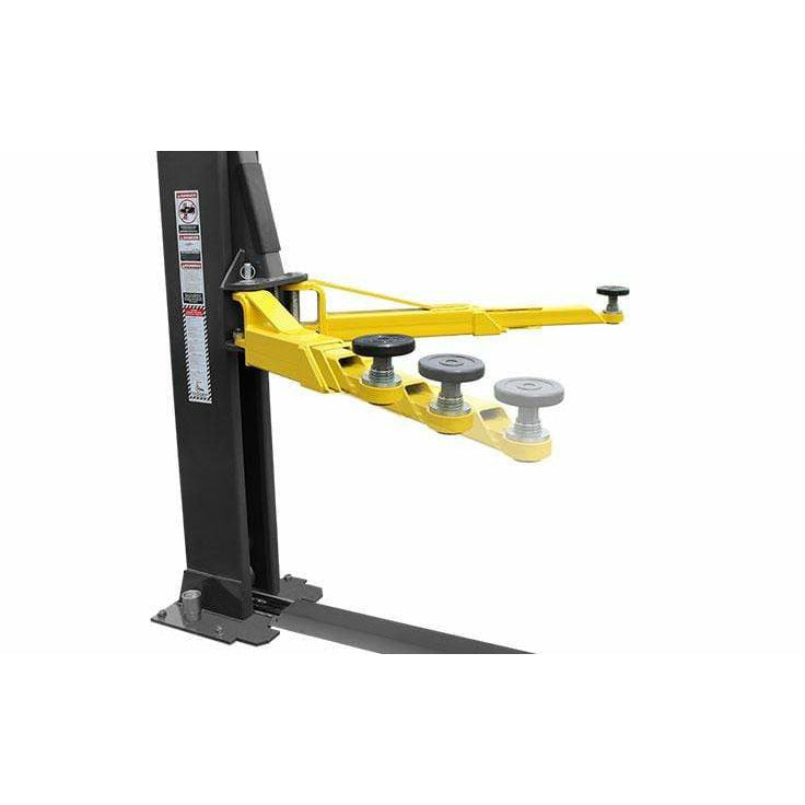 BendPak XPR-12FDL 2-Post Car Lift 12,000 Lb. Capacity, Floorplate, Direct-Drive Triple-Telescoping Arms - 5175403
