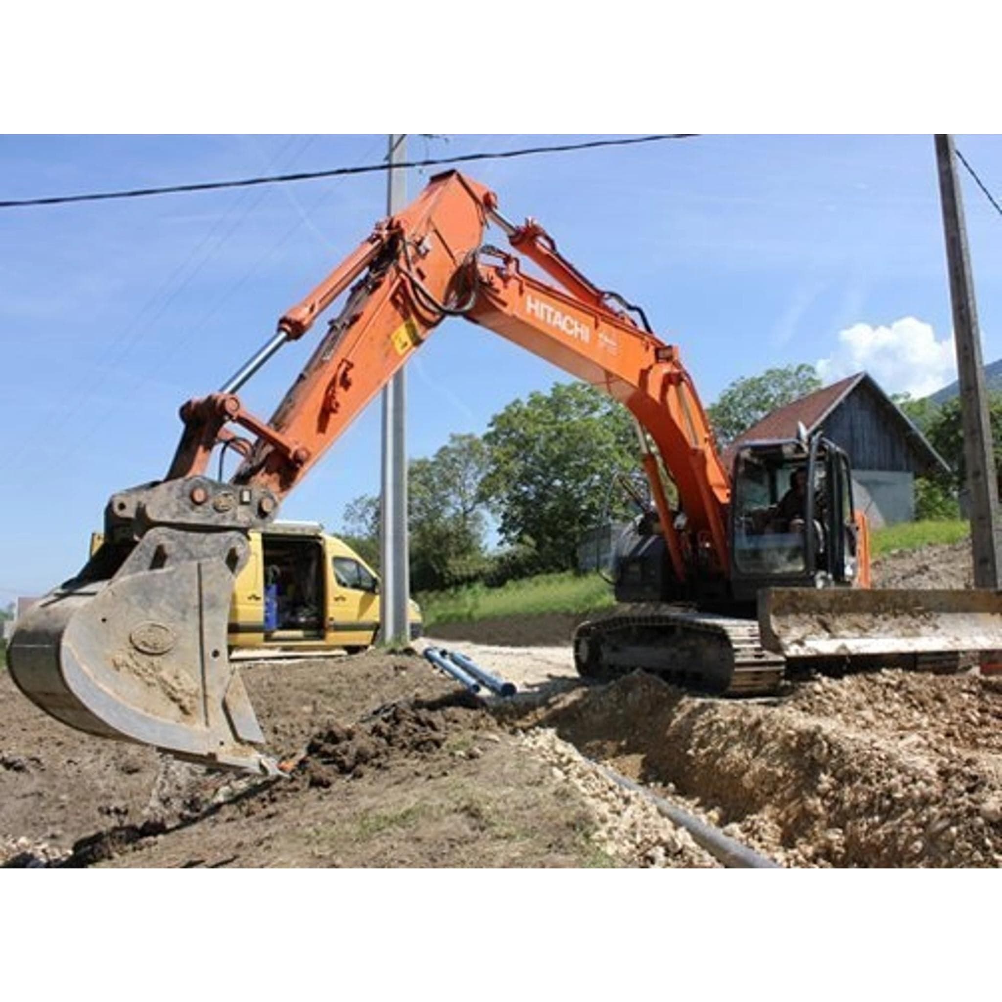 Geith Excavator Rock Duty Bucket